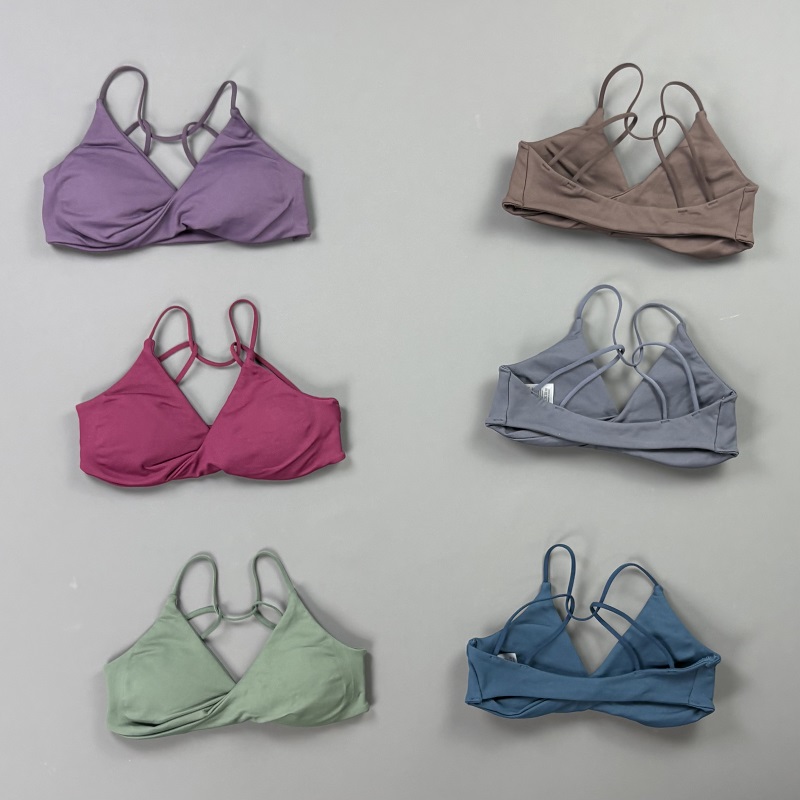 Pilate Yoga Workout - Biustonosz sportowy Vision Women z dekoltem